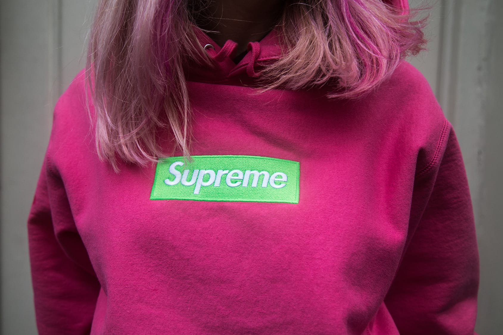 supreme box logo hoodie red purple