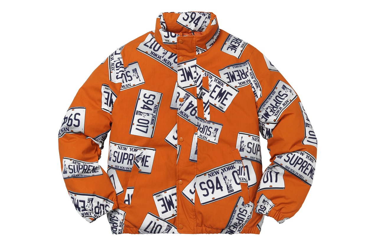 Supreme 2017 Fall Winter Drop