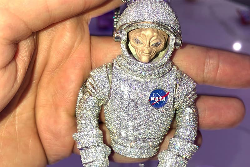 Takeoff Alien Chain Avianne & Co Diamonds NASA