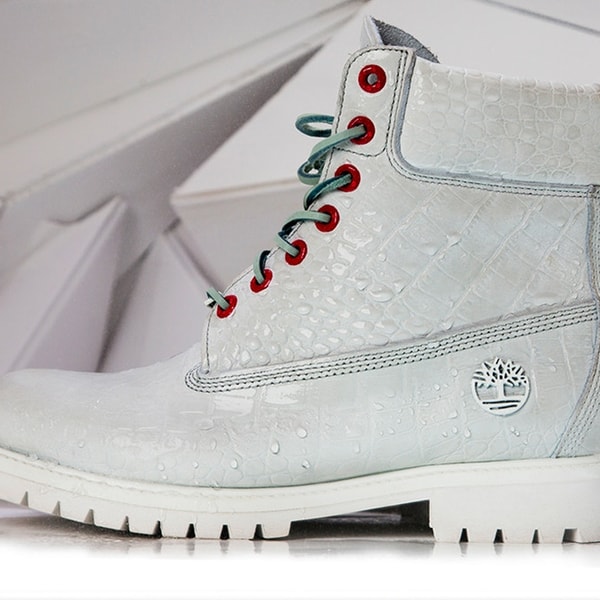 Timberland 6-Inch Boot White Serpent