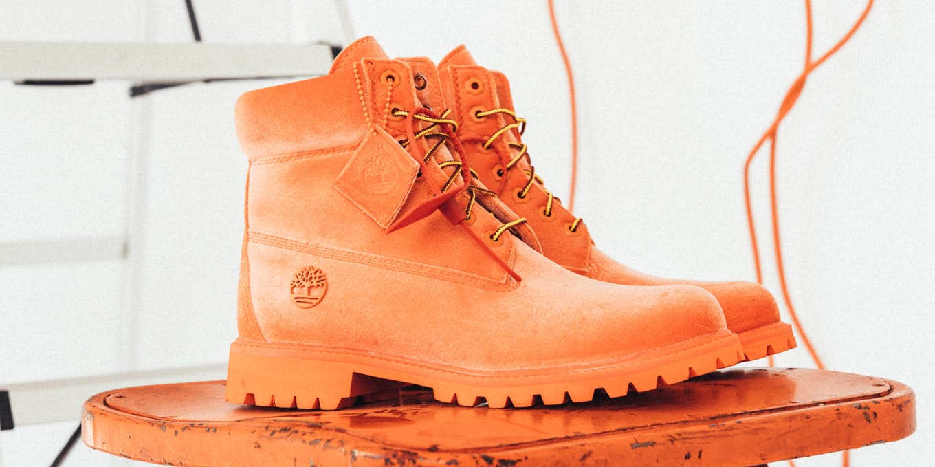 timberland off white collab
