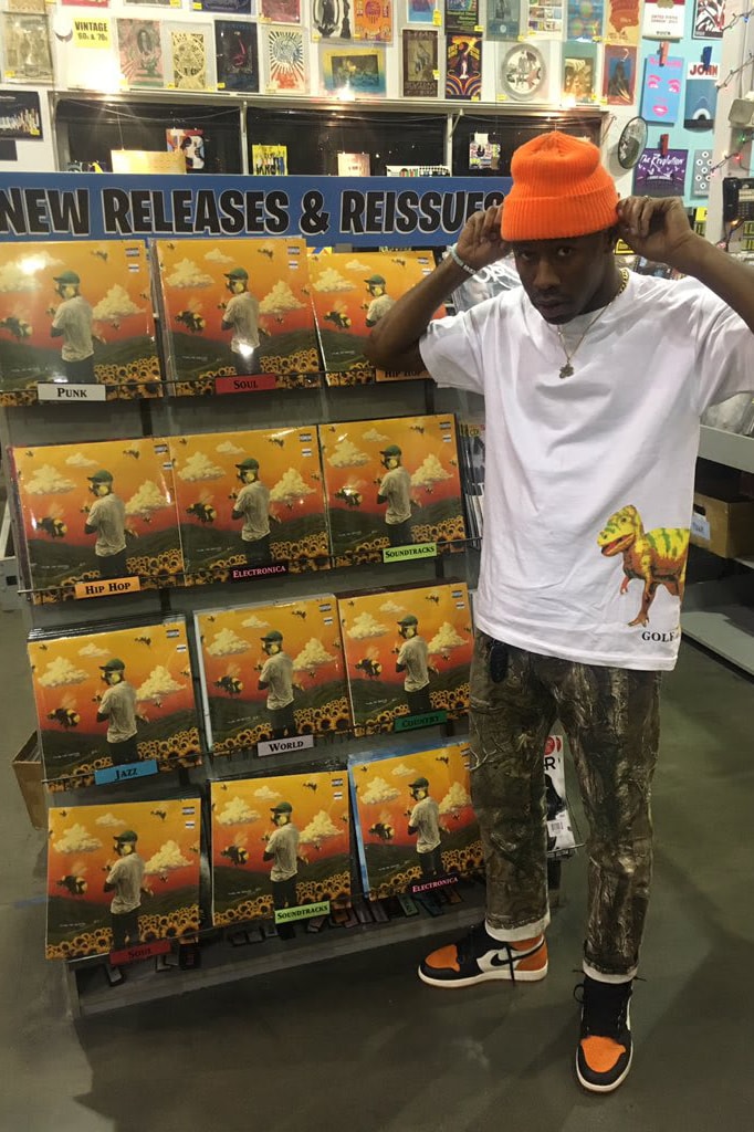 Tyler, The Creator Air Jordan 1 Shattered Backboard Twiiter