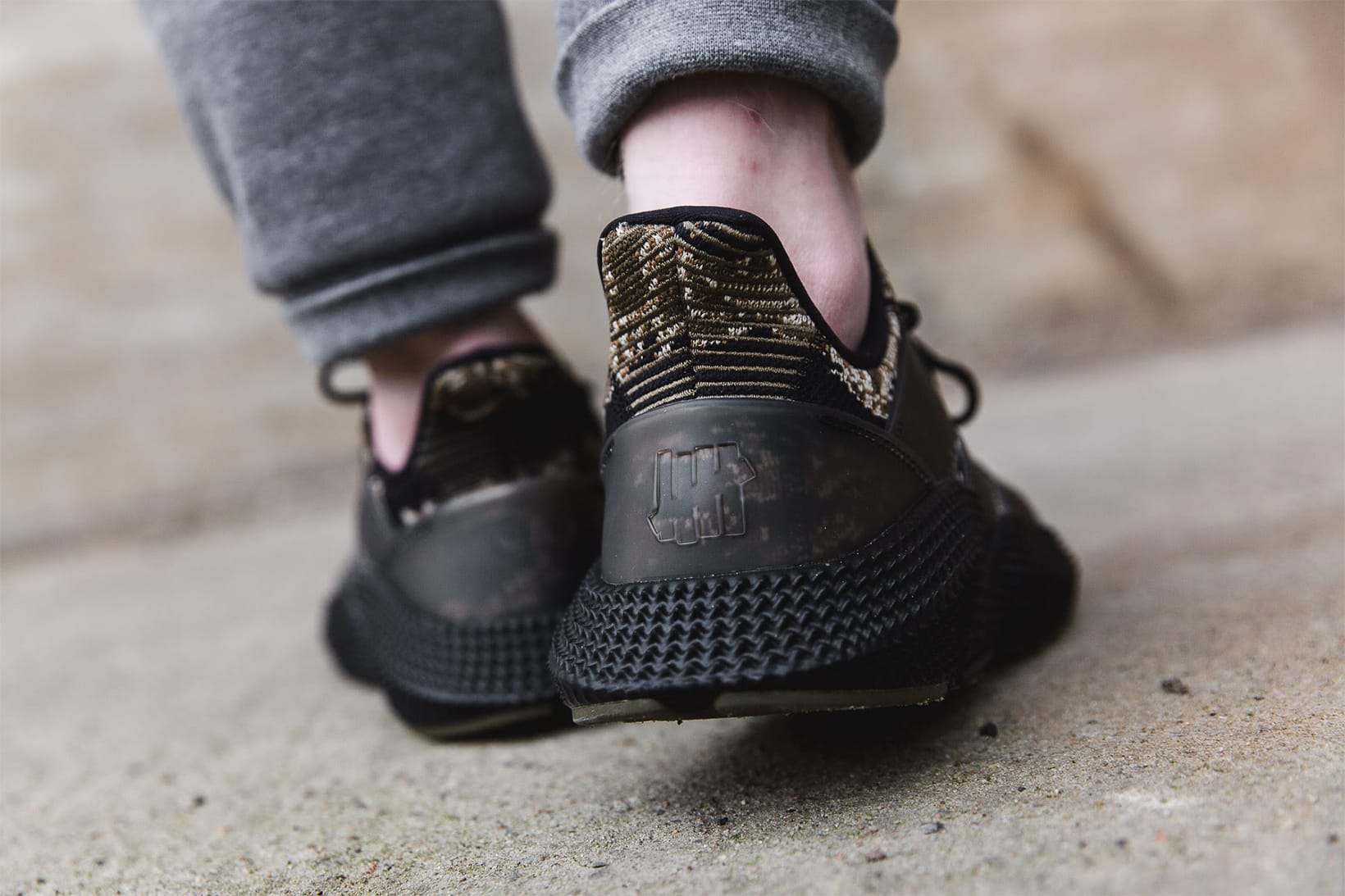adidas prophere black on feet