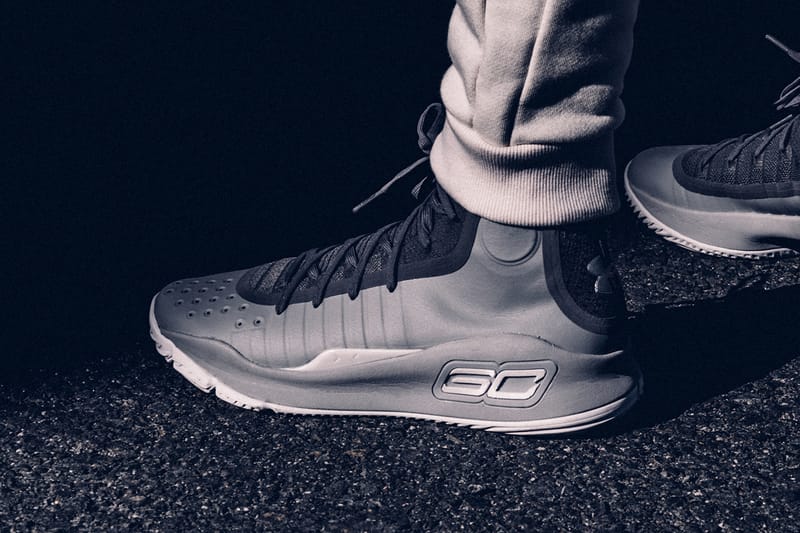 Under Armour Steph Curry 4 White/Gold 