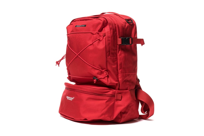 UNDERCOVER UCT4B01 Bag Black Red 2017 Fall Winter Detachable Waist Pack HAVEN Chaos Balance 2017 Fall Winter backpack bookbag