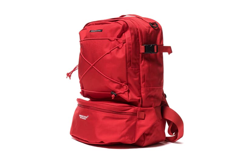 UNDERCOVER UCT4B01 Bag Black Red 2017 Fall Winter Detachable Waist Pack HAVEN Chaos Balance 2017 Fall Winter backpack bookbag