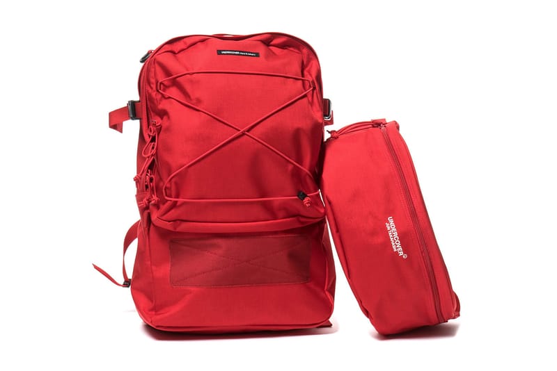 red and black bookbag