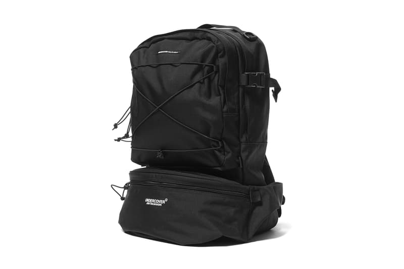 UNDERCOVER UCT4B01 Bag Black Red 2017 Fall Winter Detachable Waist Pack HAVEN Chaos Balance 2017 Fall Winter backpack bookbag