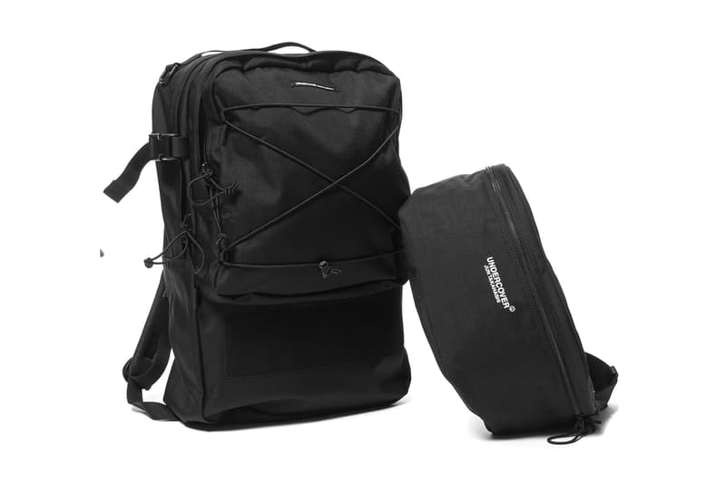 UNDERCOVER UCT4B01 Bag Black Red 2017 Fall Winter Detachable Waist Pack HAVEN Chaos Balance 2017 Fall Winter backpack bookbag