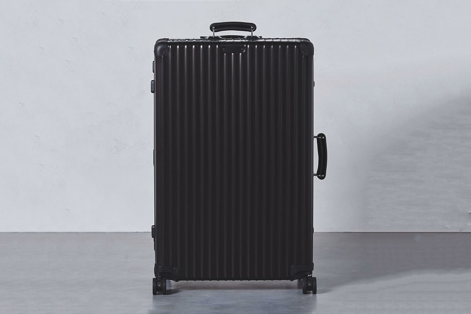 United Arrows is releasing Rimowa's Classic Flight suitcases in stealth  black