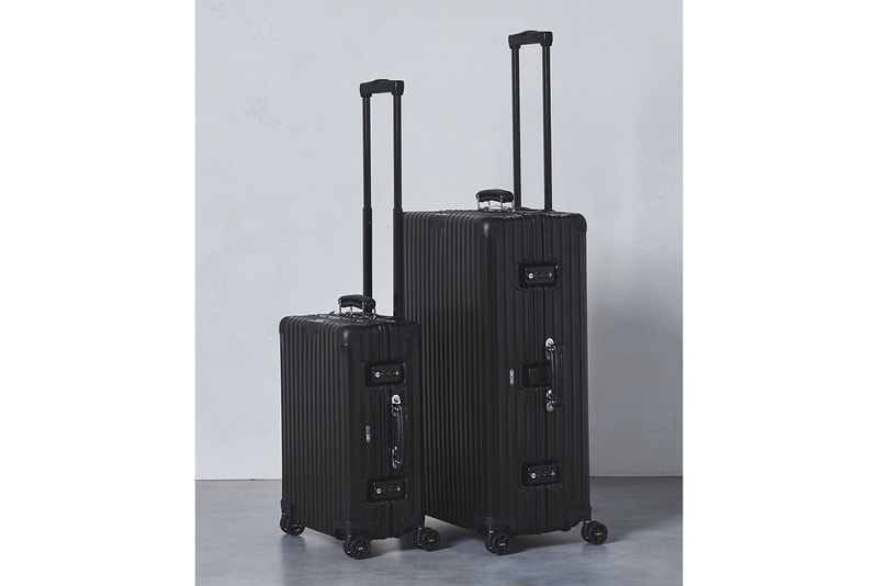 United Arrows RIMOWA Classic Flight Suitcase All Black exclusive release January 2018