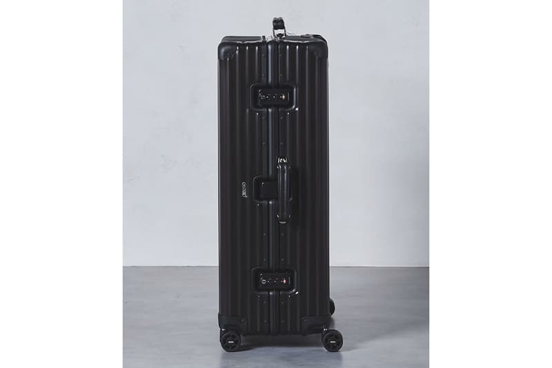 United Arrows RIMOWA Classic Flight Suitcase All Black exclusive release January 2018