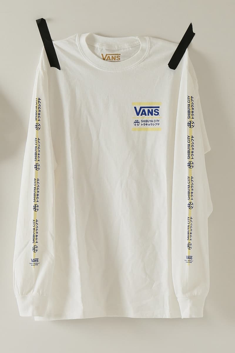 Vans Shibuya City Journal Standard Collaboration Capsule Collection Slip On Coaches coach Jacket T Shirt Japan 2018 January 10