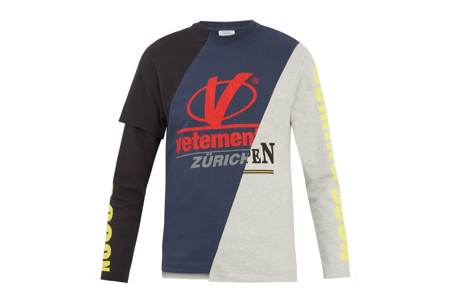 Vetements 2018 Spring Summer First Drop Levi's Jeans Staff T-Shirt Hoodie
