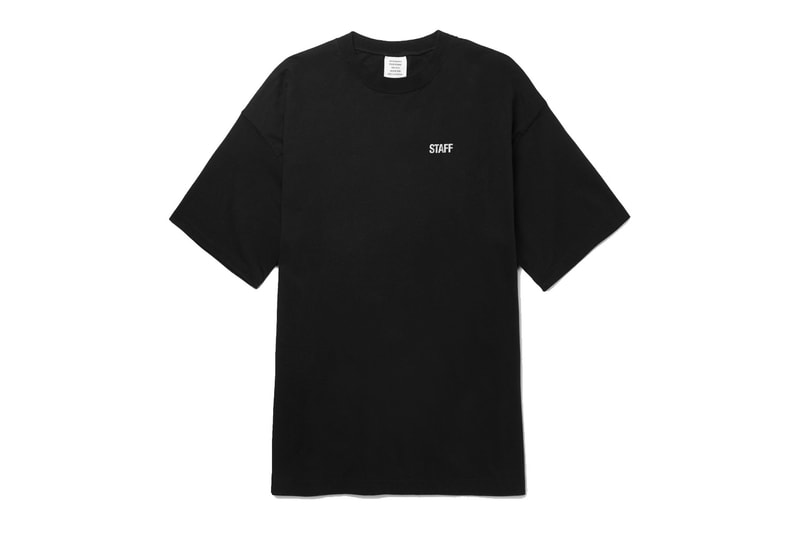Vetements 2018 Spring Summer First Drop Levi's Jeans Staff T-Shirt Hoodie