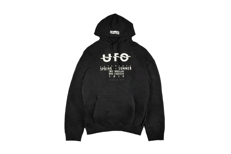 Vetements ADDITION ADELAIDE Hoodie Limited Edition Black Sweatshirt