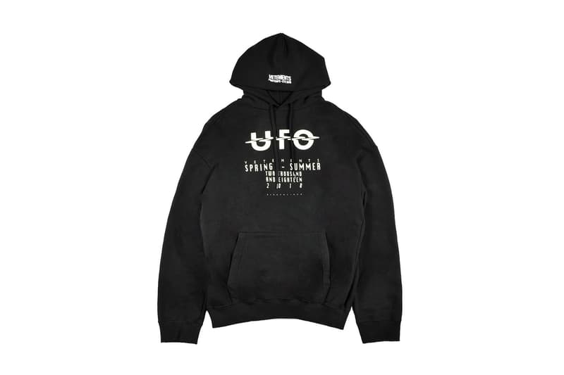 Vetements ADDITION ADELAIDE Hoodie Limited Edition Black Sweatshirt