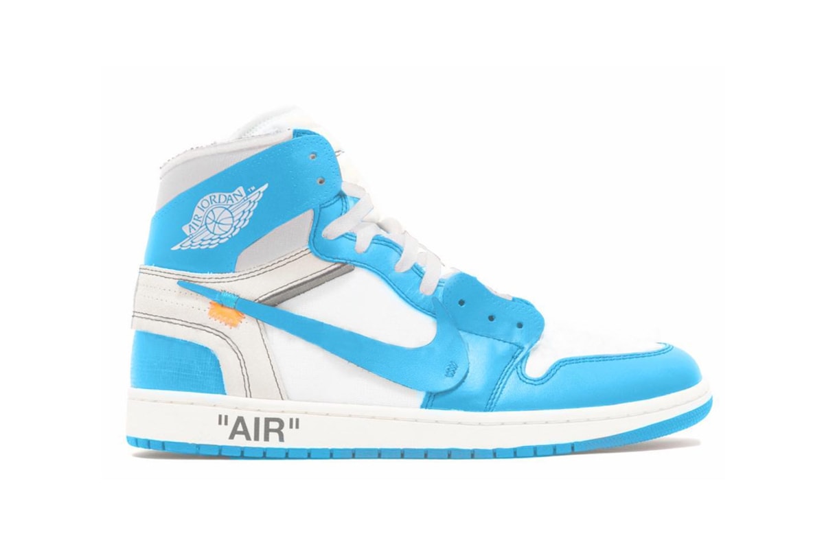 Virgil Abloh Off White Nike Air Jordan 1 JB 2018 University Blue White Drops Rumor Release Date News Colorway