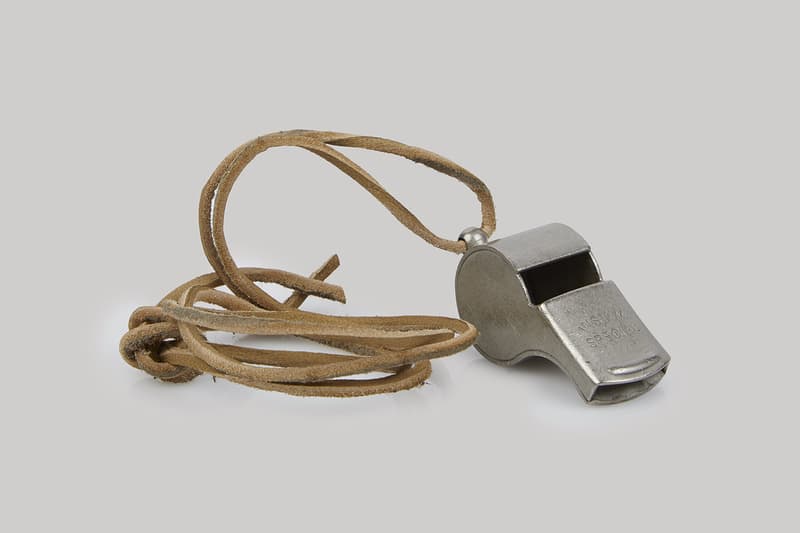 visvim Law Enforcement Whistle Necklace Fall Winter 2017