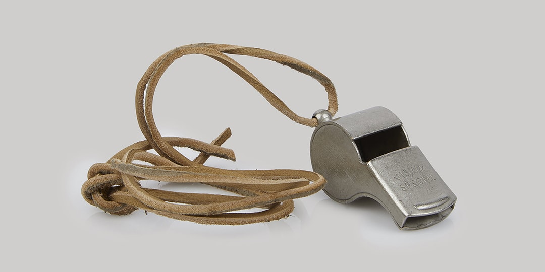 visvim Law Enforcement Whistle Necklace | Hypebeast