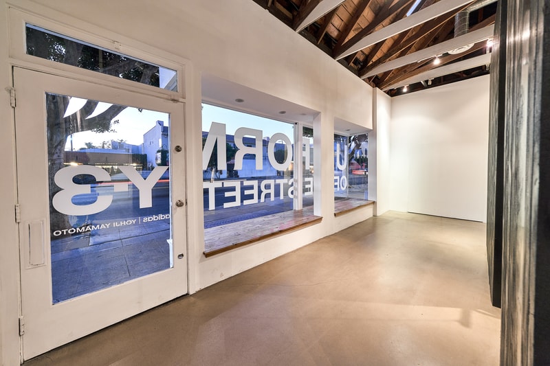 Y3 La Brea Los Angeles LA New Store Flagship Yohji Yamamoto adidas 2017 December japenese tea house chashitsus  wooden japan california