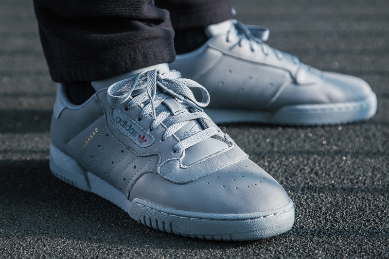 adidas Originals YEEZY Powerphase Grey Kanye West HBX Raffle Footwear Sneakers Fashion Release Info Date Details