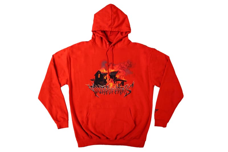 YOUTH OF PARIS "House Burn" Hoodie Release