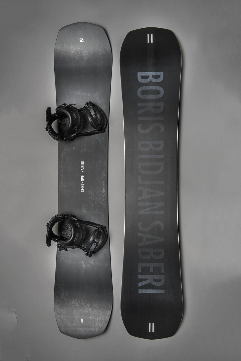 11 by boris bidjan saberi salomon snowboards fall winter 2018 limited edition black white