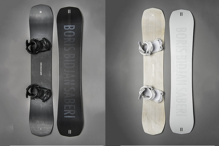 Boris Bidjan Saberi & Salomon Debut Limited-Edition Snowboards