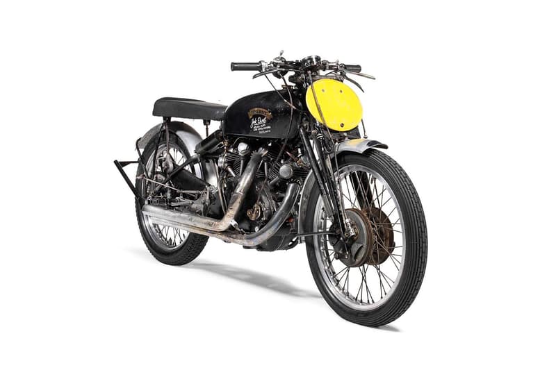 1951 Vincent Black Lightning Motorcycle Bonhams Auction