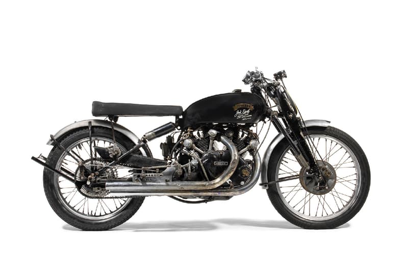 1951 Vincent Black Lightning Motorcycle Bonhams Auction