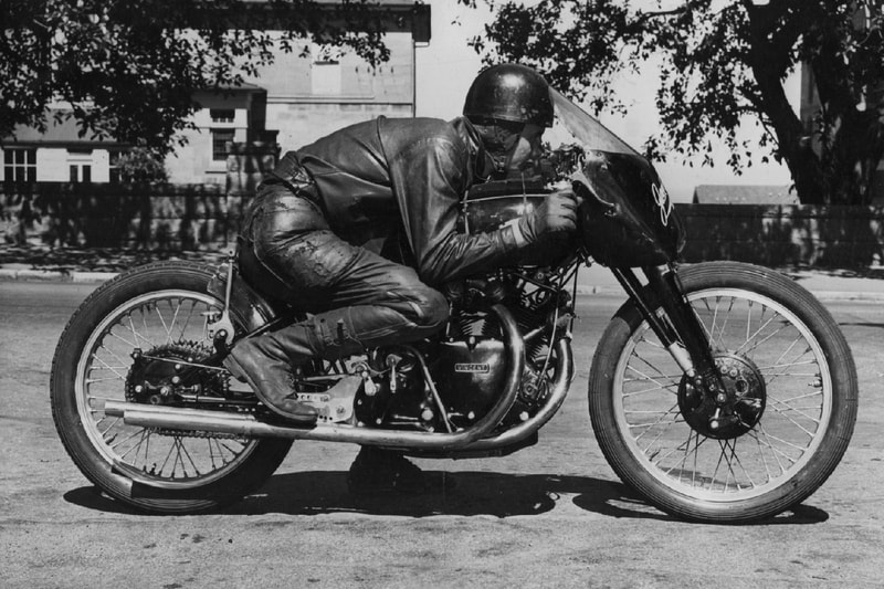 1951 Vincent Black Lightning Motorcycle Bonhams Auction