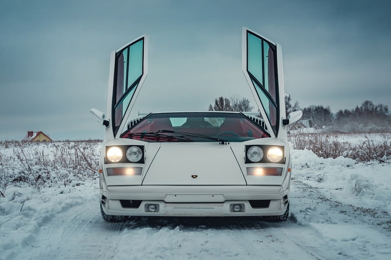 1991 Lamborghini Countach 25th Anniversary Auction RM Sothebys White