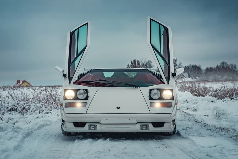 1991 Lamborghini Countach 25th Anniversary Auction RM Sothebys White