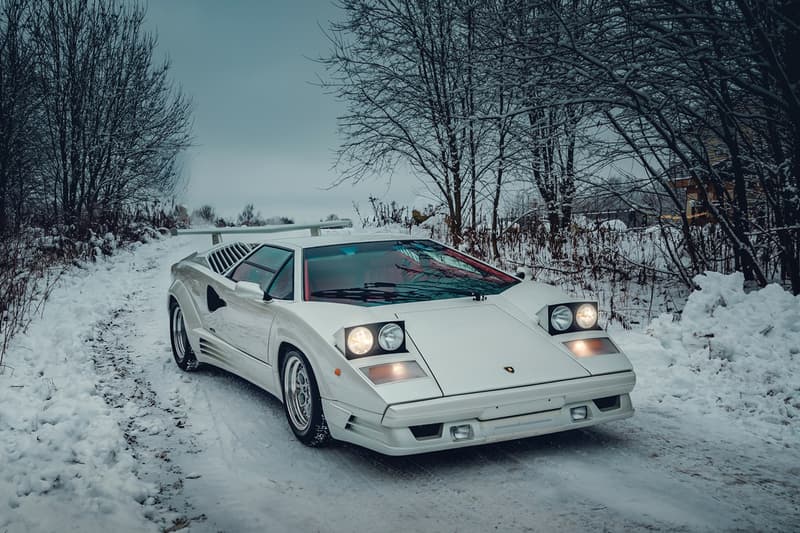 1991 Lamborghini Countach 25th Anniversary Auction RM Sothebys White