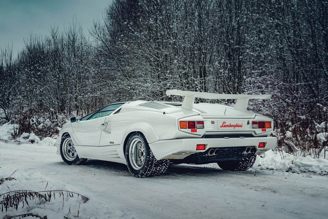 1991 Lamborghini Countach 25th Anniversary Auction RM Sothebys White