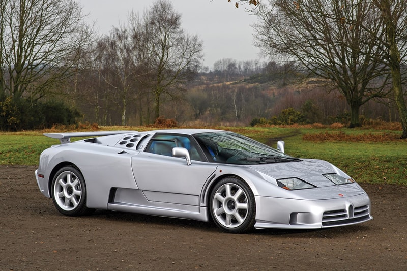 1993 Bugatti EB 110 Super Sport Prototype Auction 2018 January RM Sothebys Rare Car Supercar Silver Collection