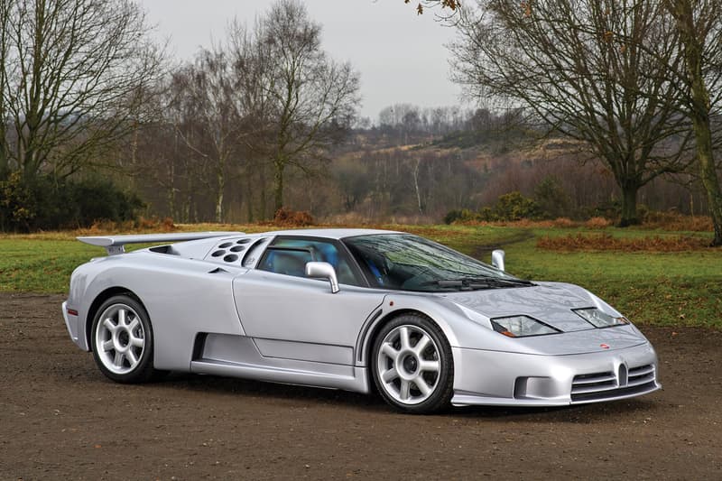 1993 Bugatti EB 110 Super Sport Prototype Auction 2018 January RM Sothebys Rare Car Supercar Silver Collection