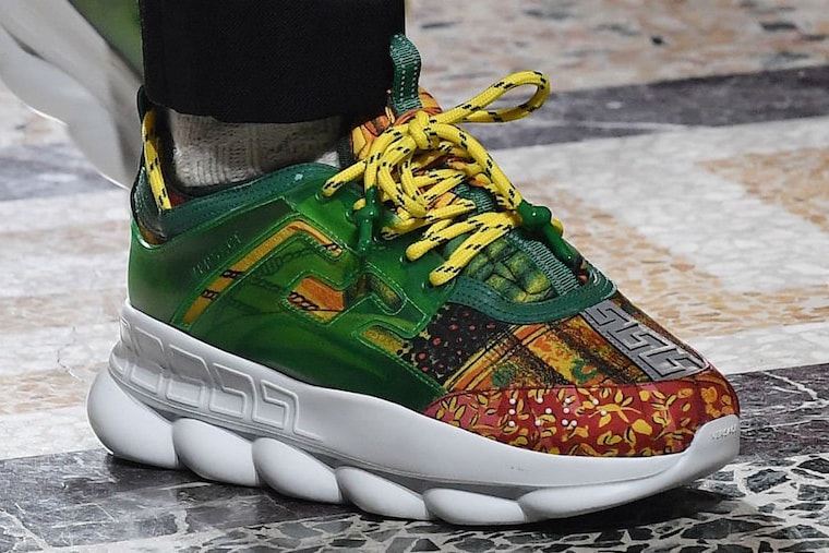 Versace, 2 Chainz Collaborate on Chain Reaction Sneaker, RTW Capsule – WWD