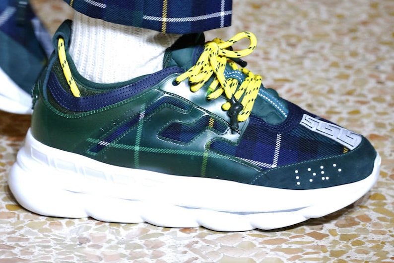 Versace Teams With 2 Chainz on Sneakers for Fall 2018 Runway