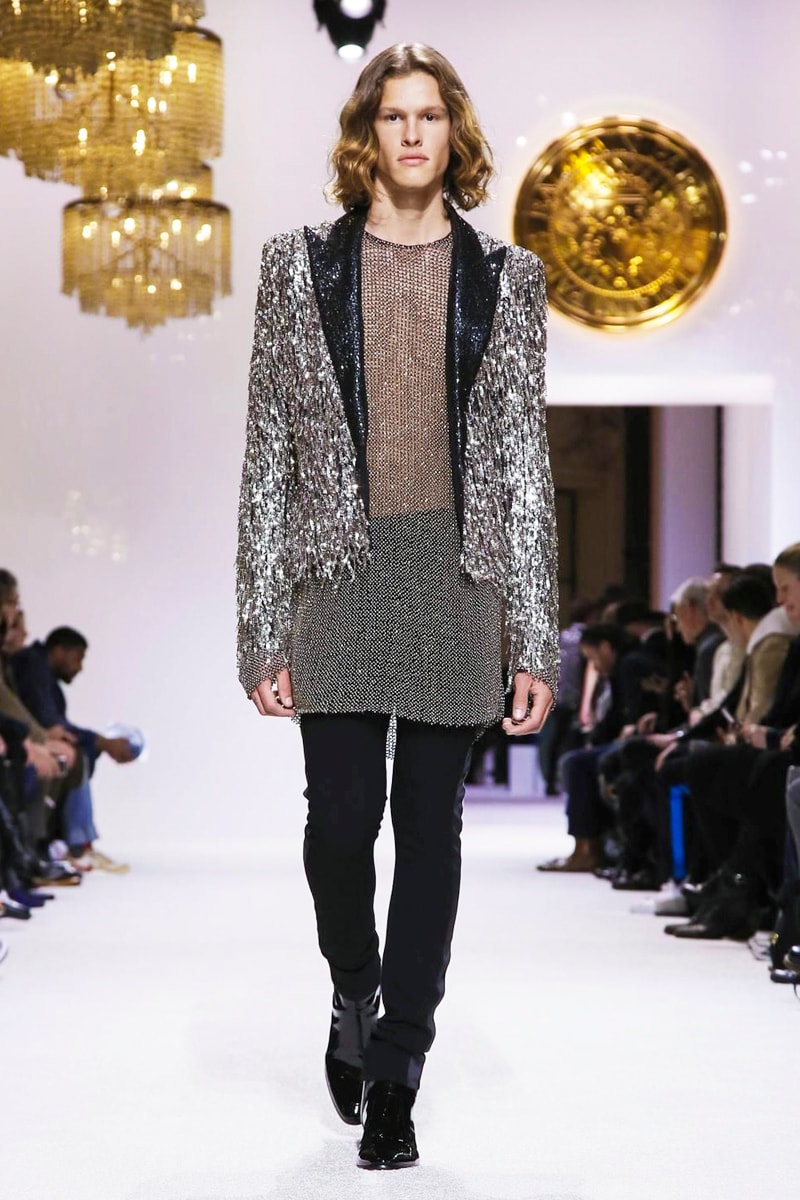 Balmain 2018 Fall/Winter Collection paris fashion week men's 2018 fall winter