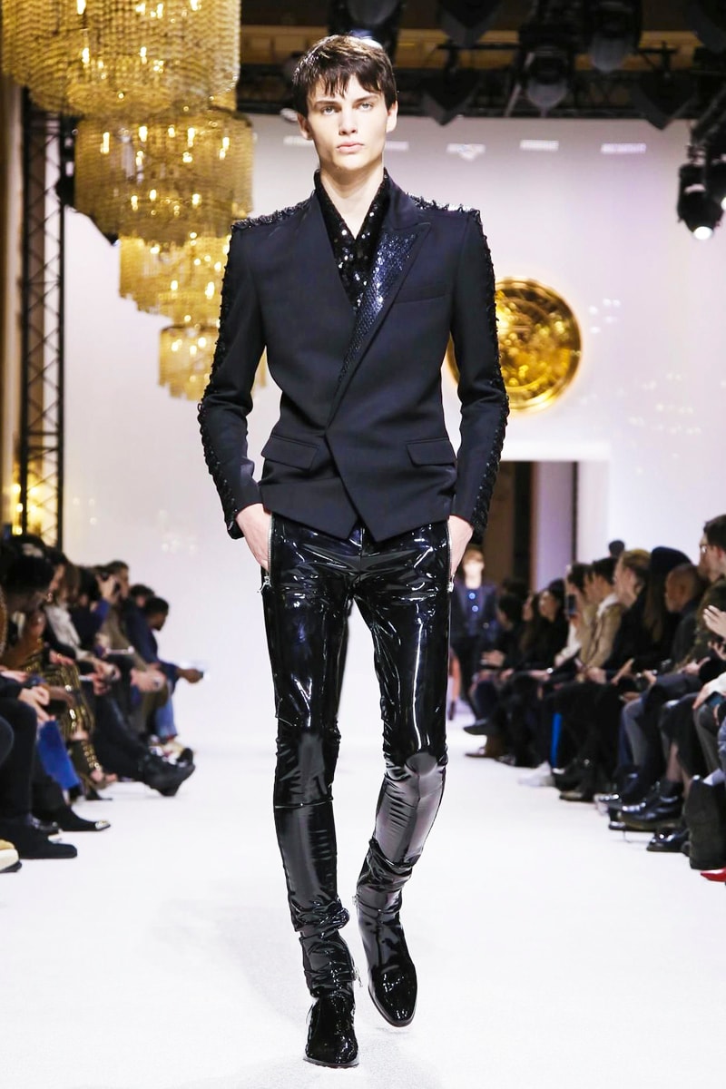 Balmain 2018 Fall/Winter Collection paris fashion week men's 2018 fall winter