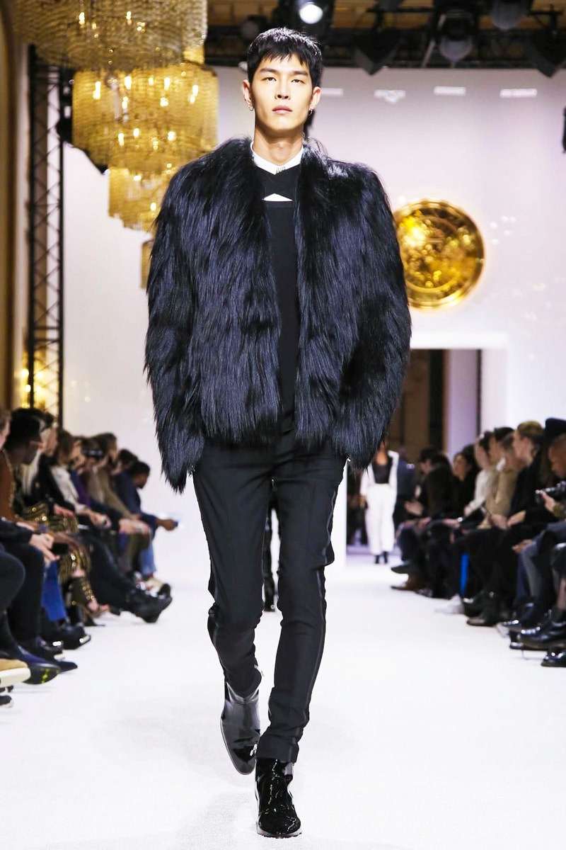 Balmain 2018 Fall/Winter Collection paris fashion week men's 2018 fall winter