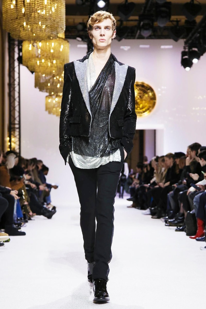 Balmain 2018 Fall/Winter Collection paris fashion week men's 2018 fall winter