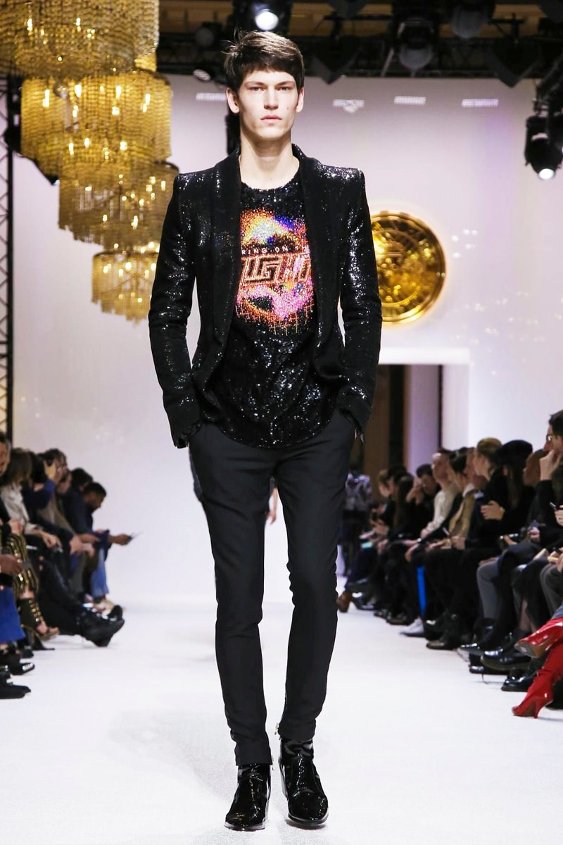 Balmain 2018 Fall/Winter Collection paris fashion week men's 2018 fall winter