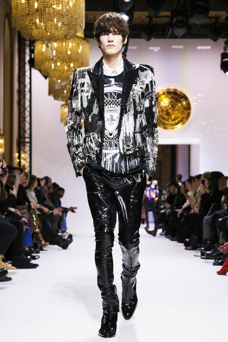 Balmain 2018 Fall/Winter Collection paris fashion week men's 2018 fall winter