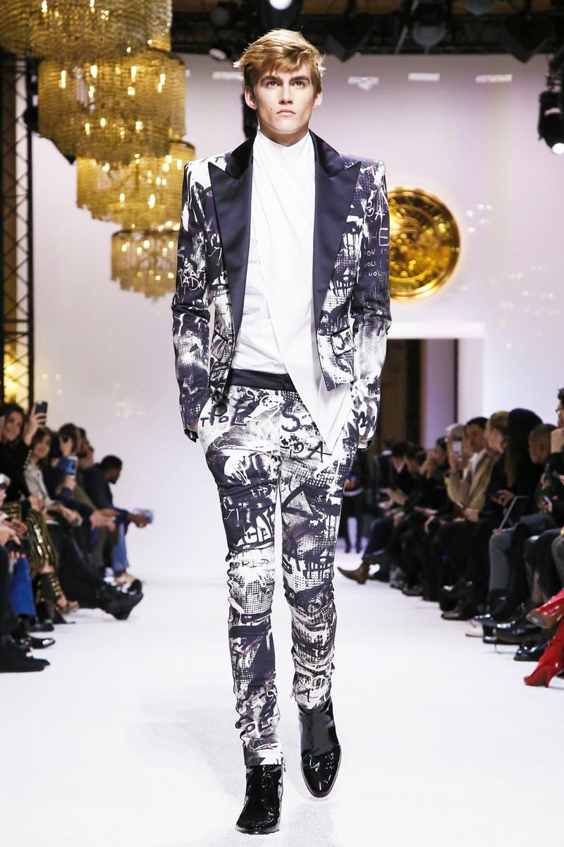 Balmain 2018 Fall/Winter Collection paris fashion week men's 2018 fall winter