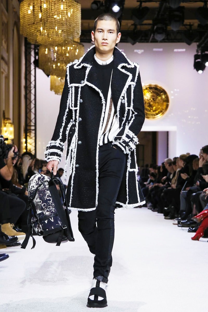 Balmain 2018 Fall/Winter Collection paris fashion week men's 2018 fall winter