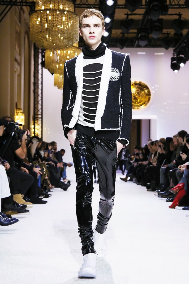 Balmain 2018 Fall/Winter Collection paris fashion week men's 2018 fall winter