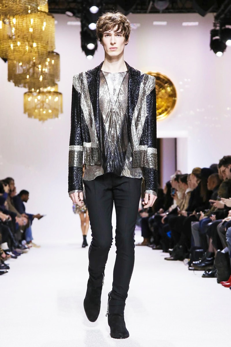 Balmain 2018 Fall/Winter Collection paris fashion week men's 2018 fall winter